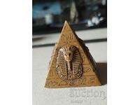 Figurină retro vintage - Piramida faraonului egiptean, gr...
