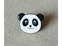 Metal pin badge "Panda"