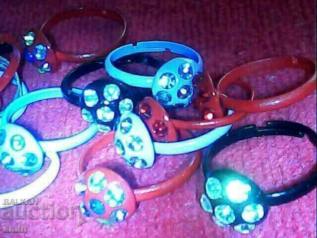 lot 36 pcs metal rings for ladies ..... with price 15.00 BGN | € 7.67 lot 36 pcs metal rings for ladies ..... with price 15.00 BGN | € 7.67