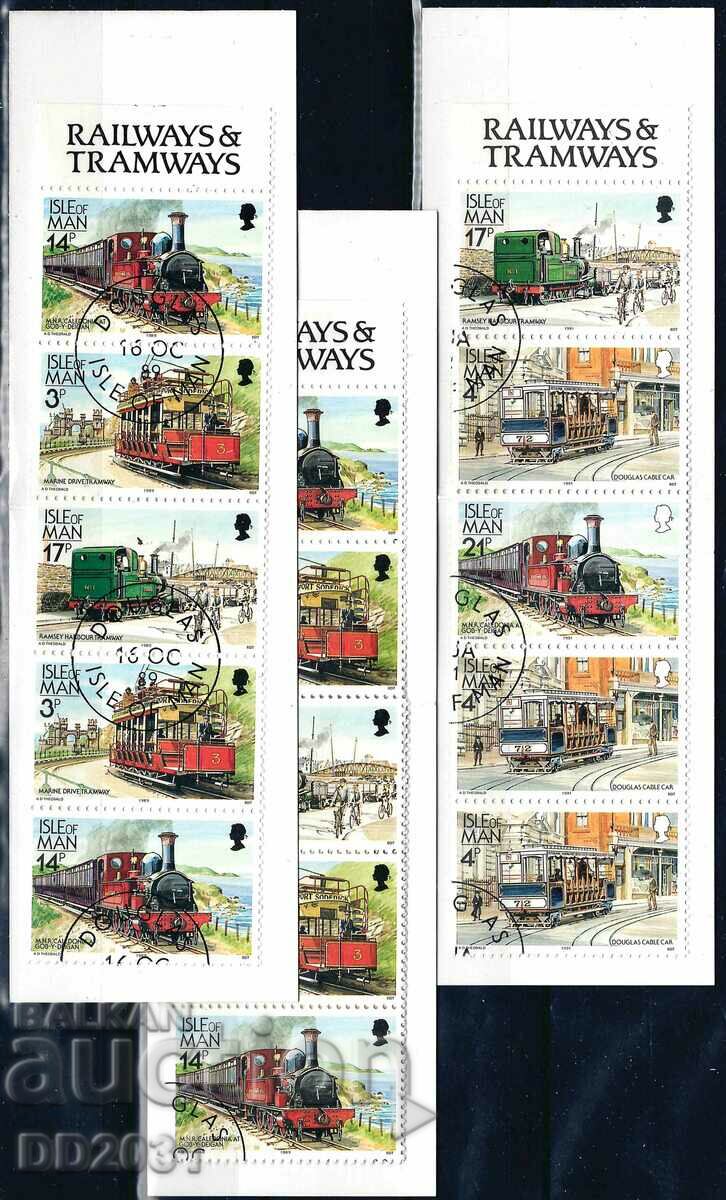 Isle of Man 1991/92 - locomotive 3 carnete