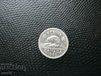 Canada 5 cent 1989