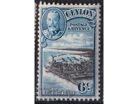 GB/Ceylon-1935-KG V-Редовна-Пристанището на Коломбо,MLH