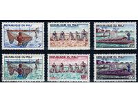 Μάλι 1966 - αλιευτικά σκάφη MNH