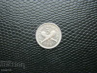 New Zealand 3 pence 1961