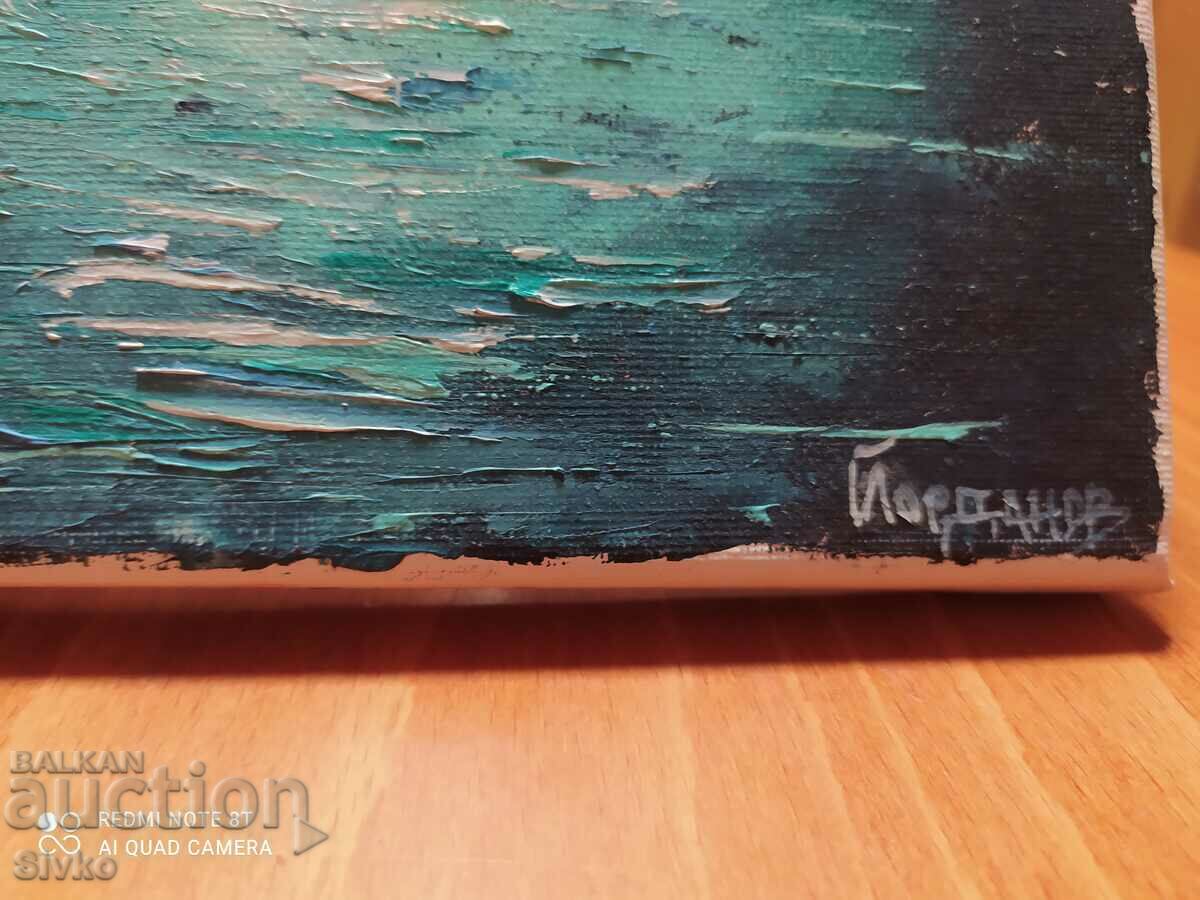 Painting boat oil canvas with price 49.99 BGN | € 25.56 Painting boat oil canvas with price 49.99 BGN | € 25.56