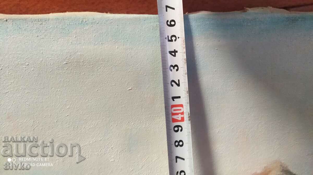 Auction Painting oil canvas landscape signed Auction Painting oil canvas landscape signed