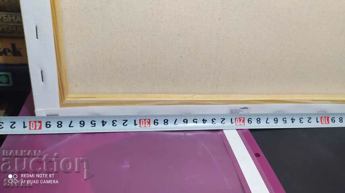 Delivery of Painting, Woman in front of her house, oil, canvas Delivery of Painting, Woman in front of her house, oil, canvas