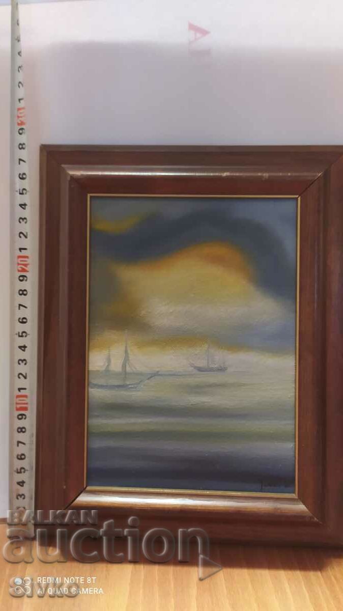 Δημοπρασία Εικόνα, βάρκες, ανατολή του ηλίου Δημοπρασία Εικόνα, βάρκες, ανατολή του ηλίου