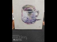 Oil painting MDF cup 12.5 - 12