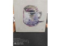 Oil painting MDF cup 12.5 - 12