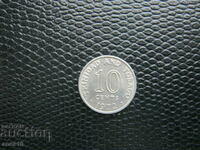 Trinidad 10 cents 1972
