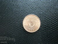 Уганда    5  цент   1966