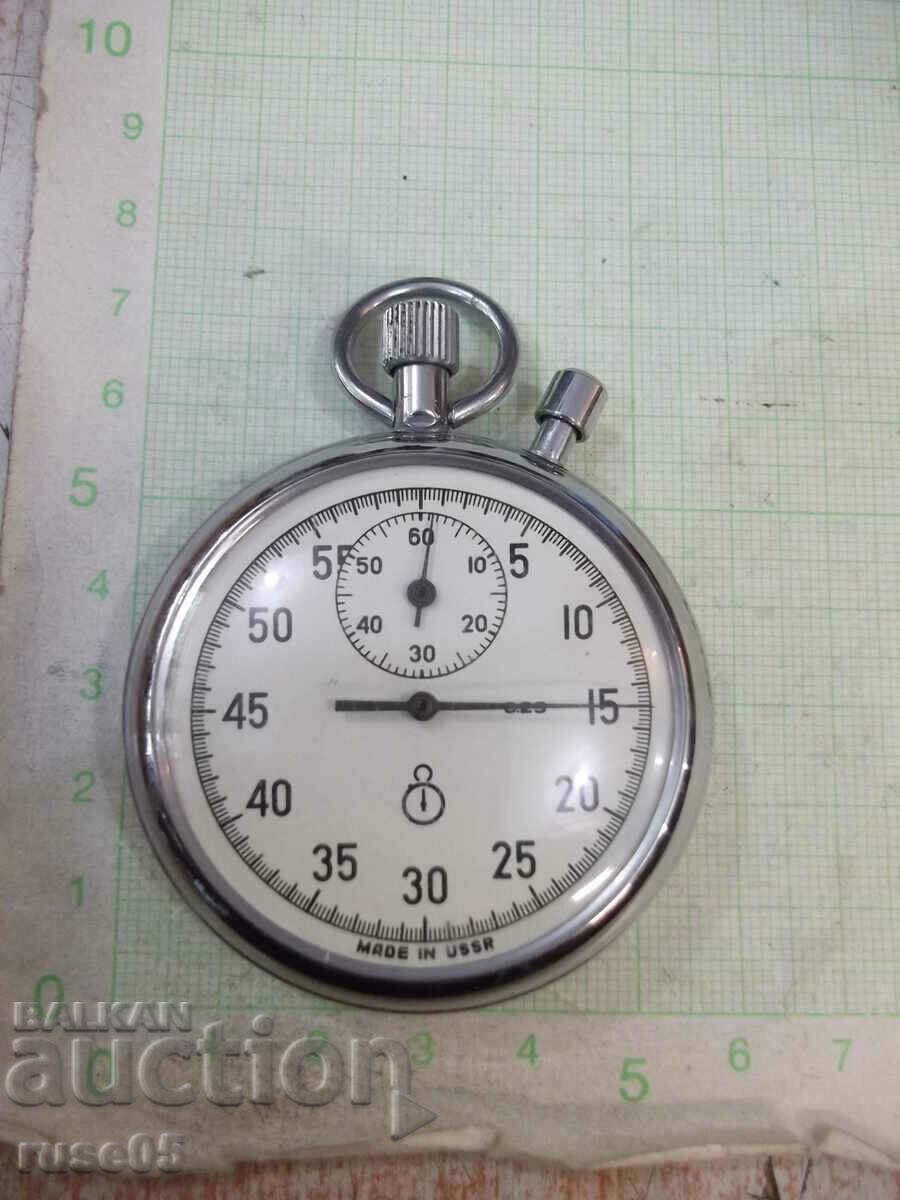 Auction Stopwatch Soviet working Auction Stopwatch Soviet working