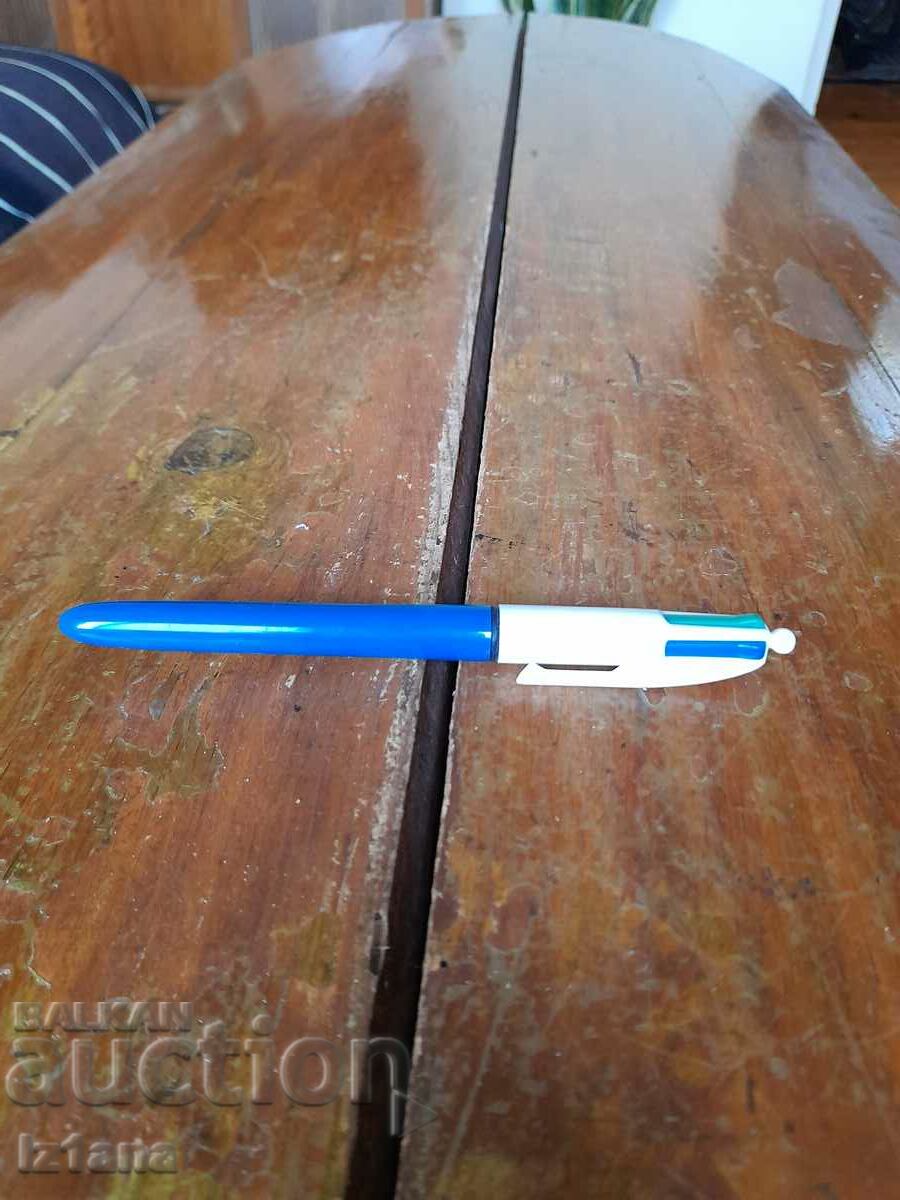 Стара многоцветна химикалка,химикал,писалка