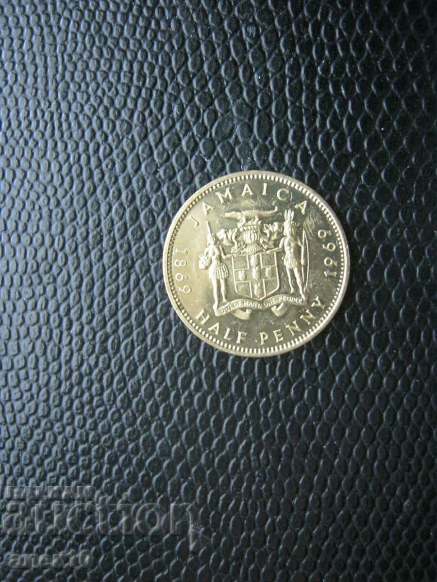 Jamaica 1/2 penny 1969