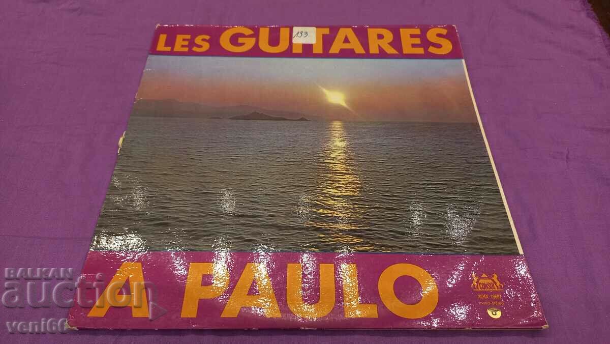 Грамофонна плоча - Les Guitare a Paulo