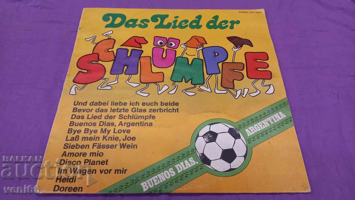 Δίσκος γραμμοφώνου - Das lied Der Schlumpfe