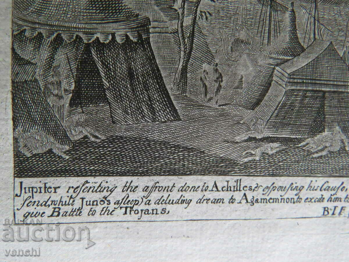 Auction  18TH CENTURY - THE ILIAD - ENGRAVING - ORIGINAL