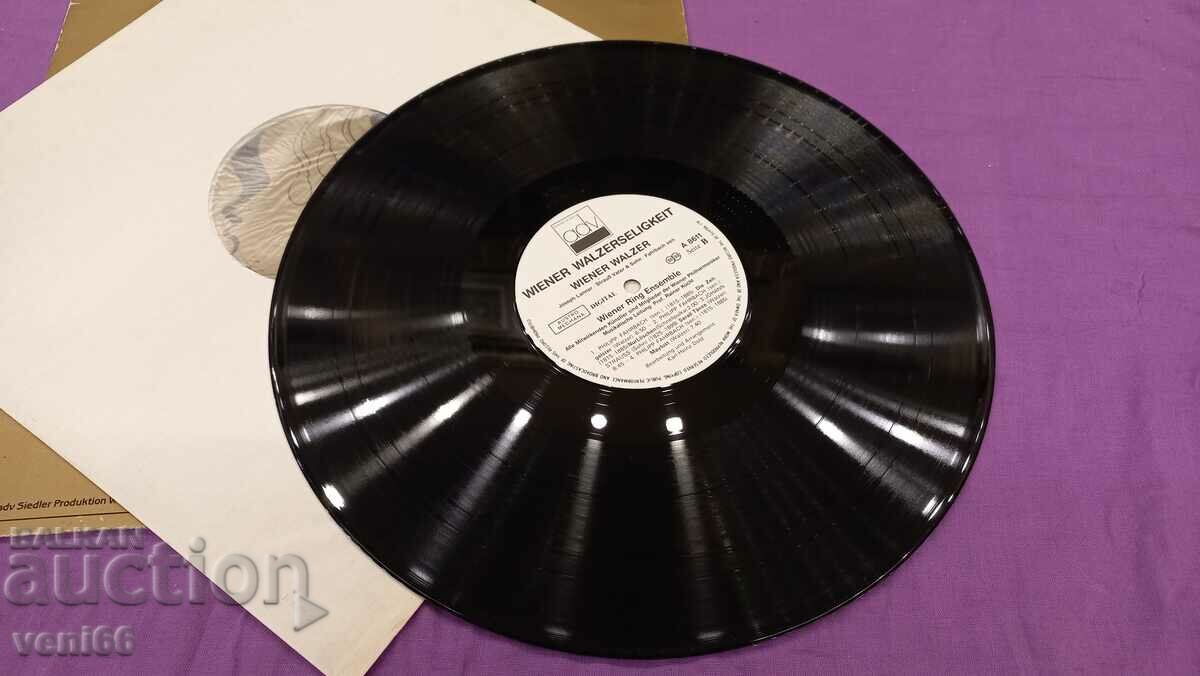 Gramophone record - Viennese waltzes with price 3.50 BGN | € 1.79 Gramophone record - Viennese waltzes with price 3.50 BGN | € 1.79