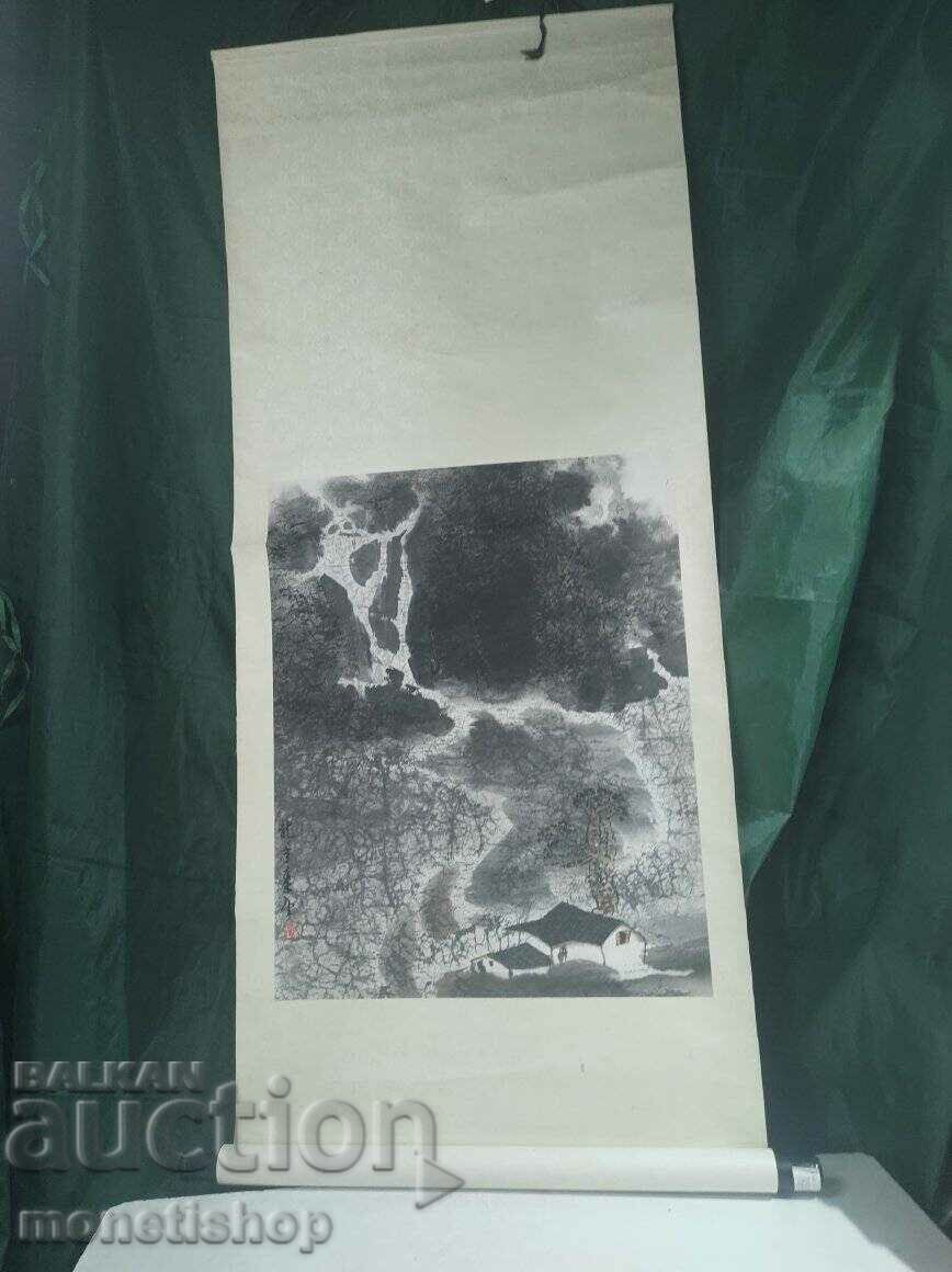 Litografia japoneză uriașă