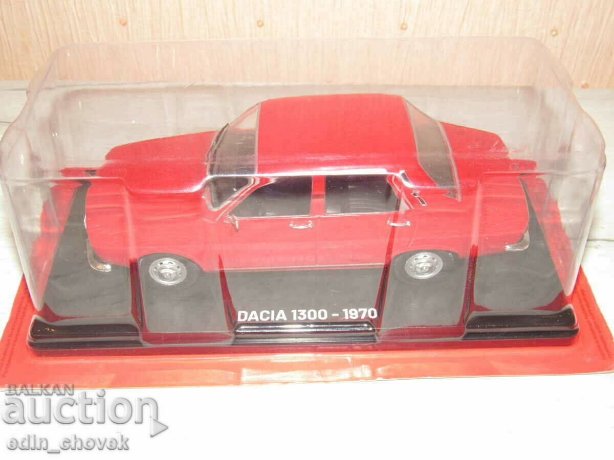 1/24 HACHETE Romania Dacia 1300 1970. Новa