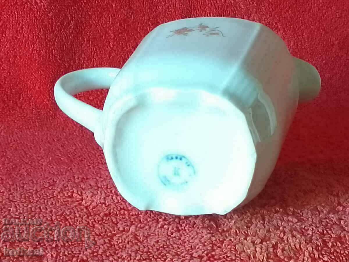 Old Bulgarian porcelain Latiera marked - 6 Old Bulgarian porcelain Latiera marked - 6