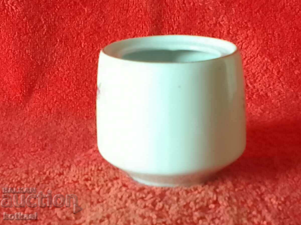 Delivery of Old Bulgarian porcelain sugar bowl marked gilding