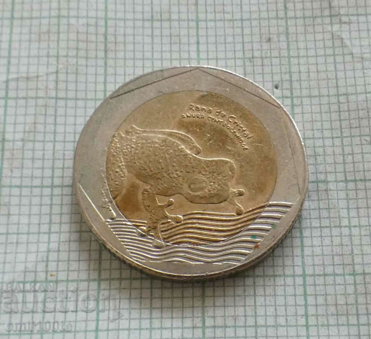 Delivery of 500 pesos 2016 Colombia