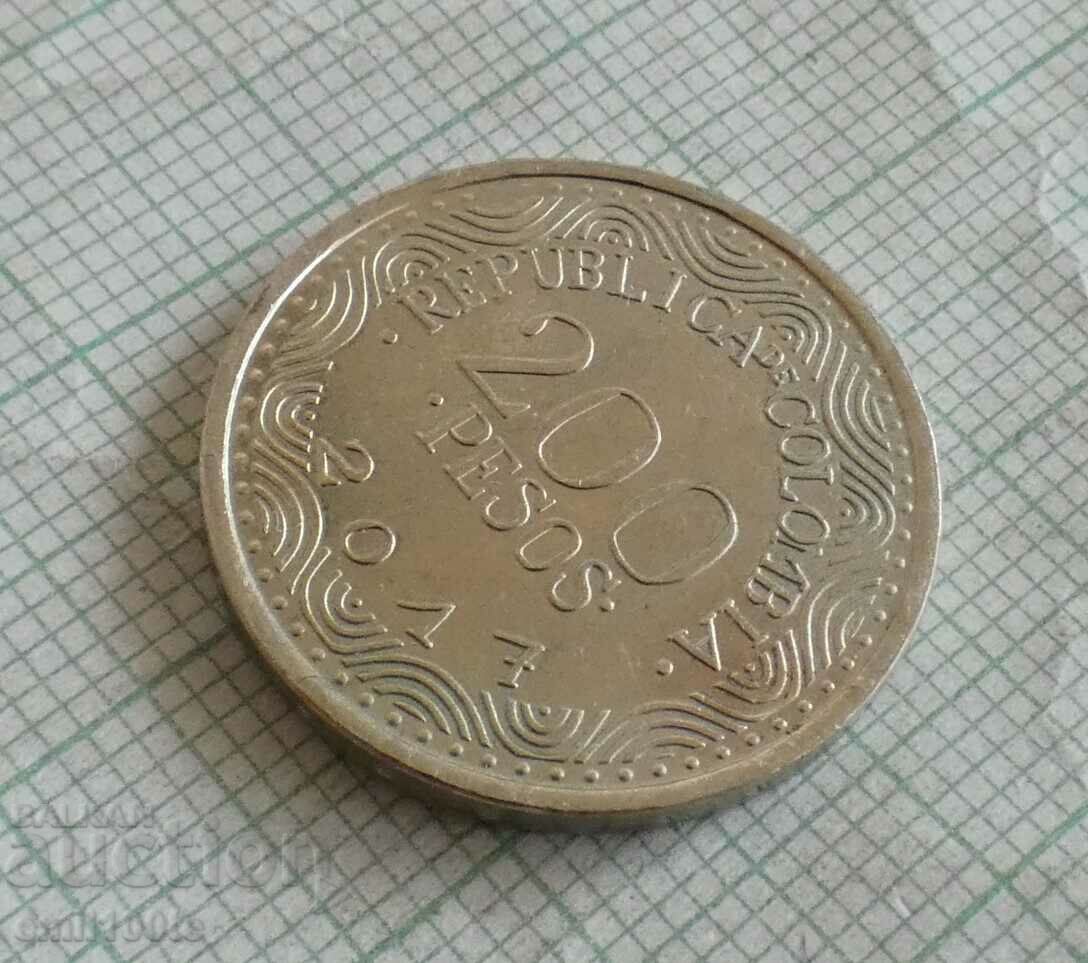 Auction 200 pesos 2017 Colombia Auction 200 pesos 2017 Colombia