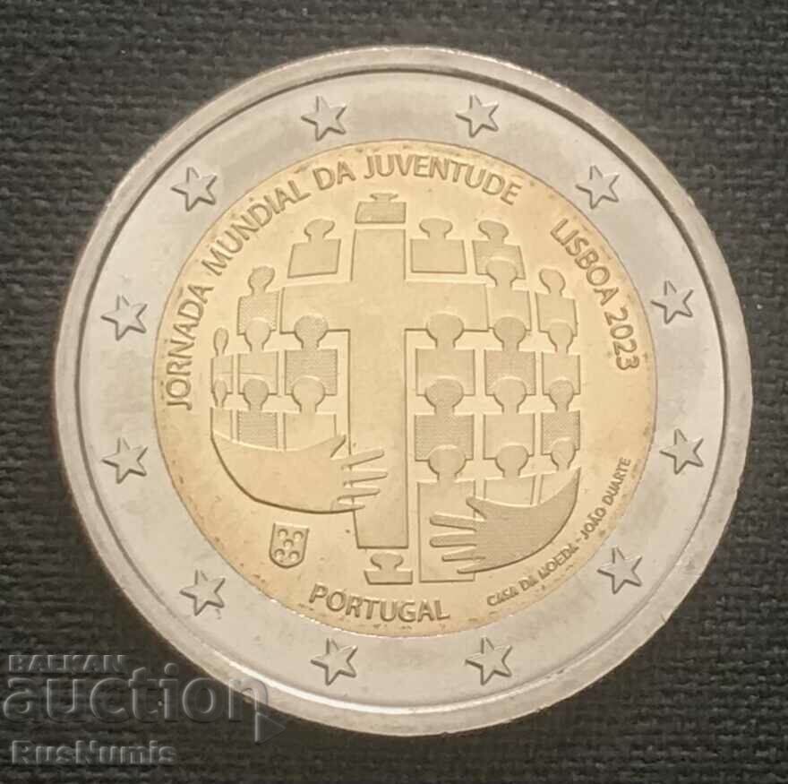 Portugal.2 euro 2023.World Youth Day.UNC.