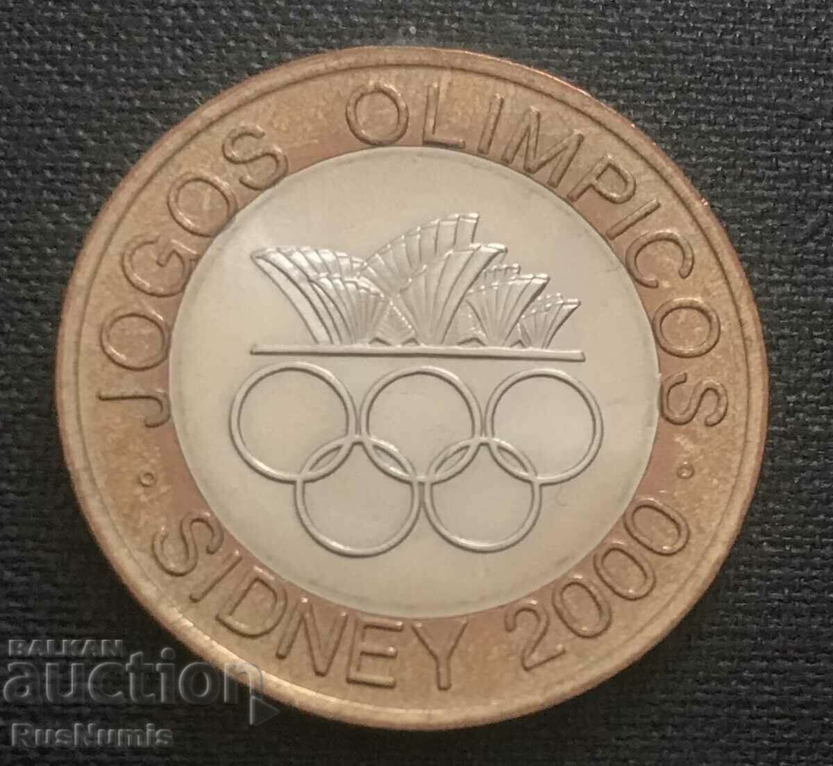 Πορτογαλία. 200 εσκούδο 2000 Ολυμπιακοί Αγώνες Σίδνεϊ. UNC.