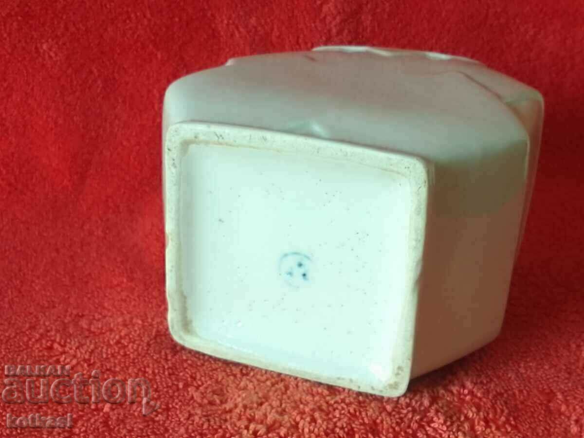 Old Bulgarian porcelain pot Coffee jar - 6 Old Bulgarian porcelain pot Coffee jar - 6