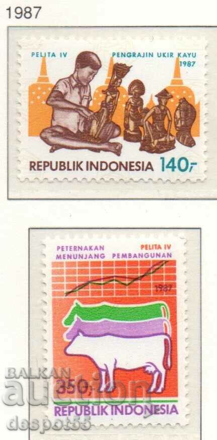 1987. Indonezia. Al patrulea plan cincinal.