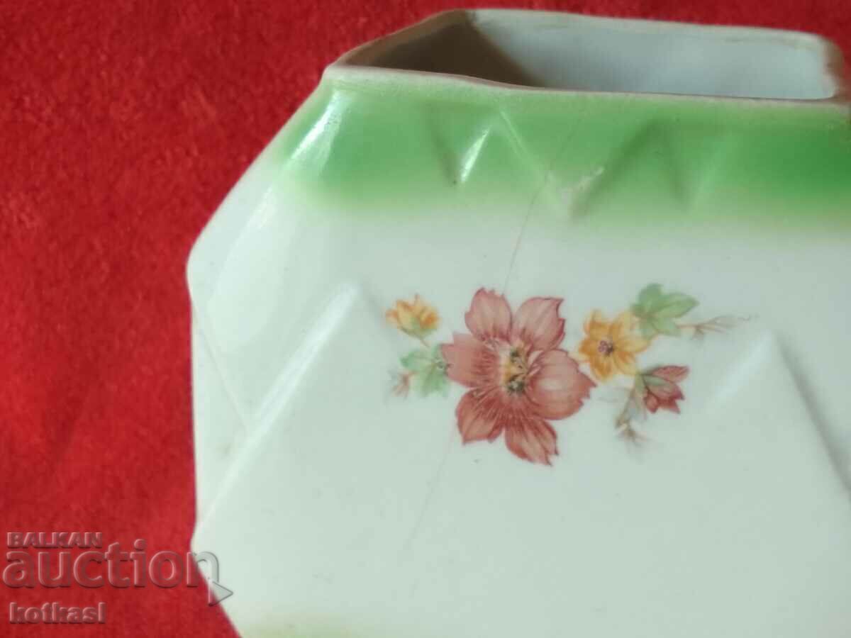 Old Bulgarian porcelain dish Jar for Fide - 7 Old Bulgarian porcelain dish Jar for Fide - 7