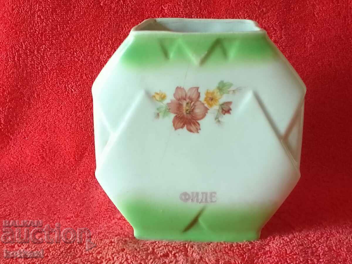 Old Bulgarian porcelain dish Jar for Fide Old Bulgarian porcelain dish Jar for Fide