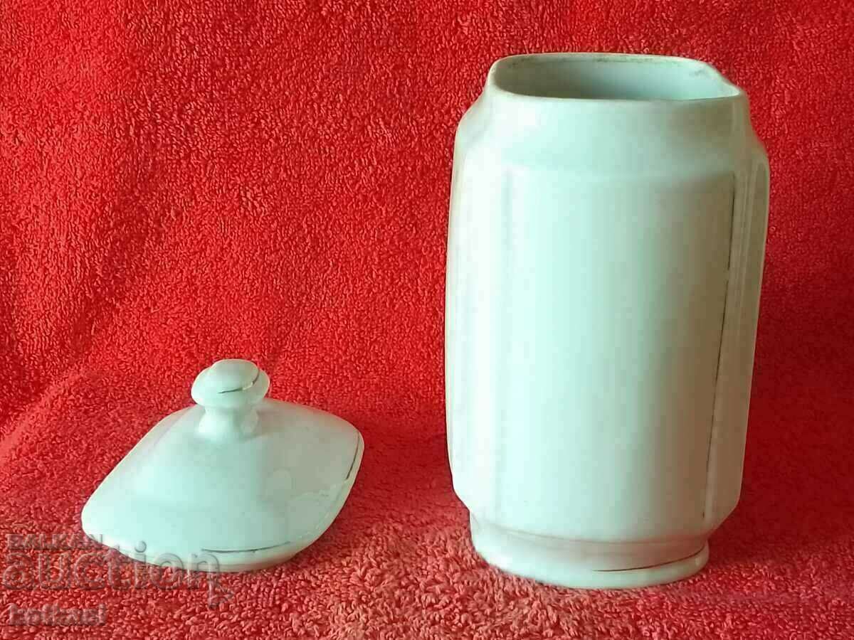 Livrarea Vas vechi bulgar de portelan Borcan pentru aurire Gris Livrarea Vas vechi bulgar de portelan Borcan pentru aurire Gris