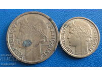 Γαλλία 1938-39 - 50 εκατοστά και 1 φράγκο