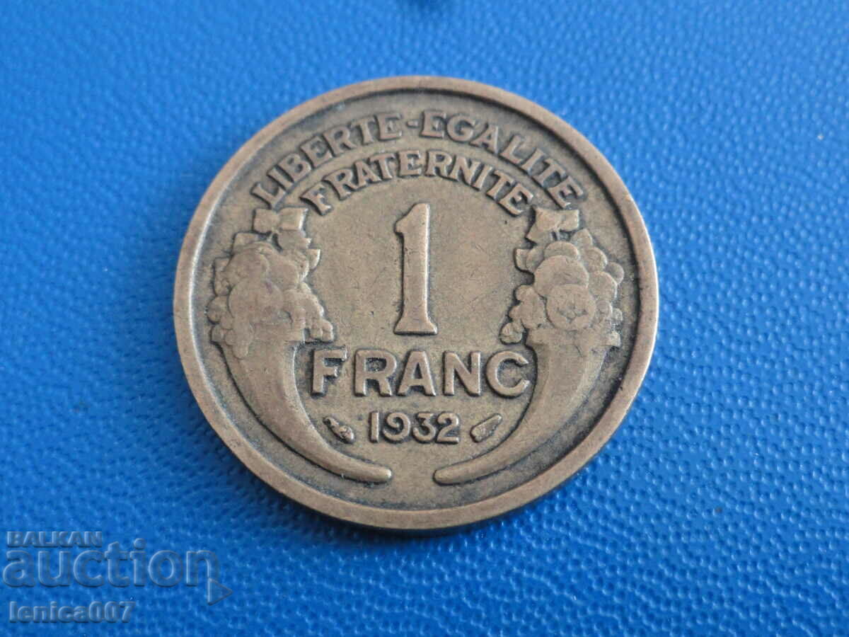 Franța 1932 - 1 franc - 6 Franța 1932 - 1 franc - 6