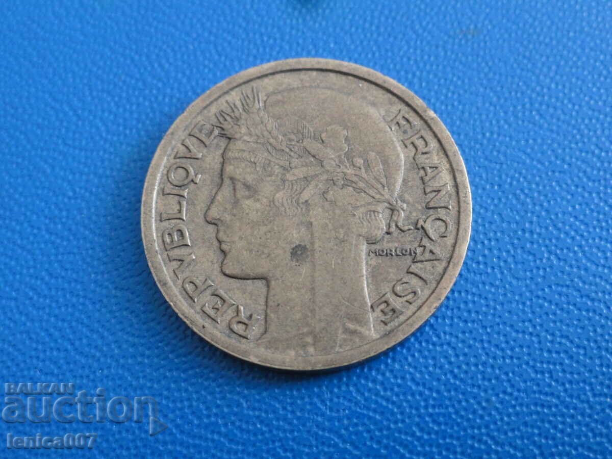 Auction  France 1937 - 1 franc