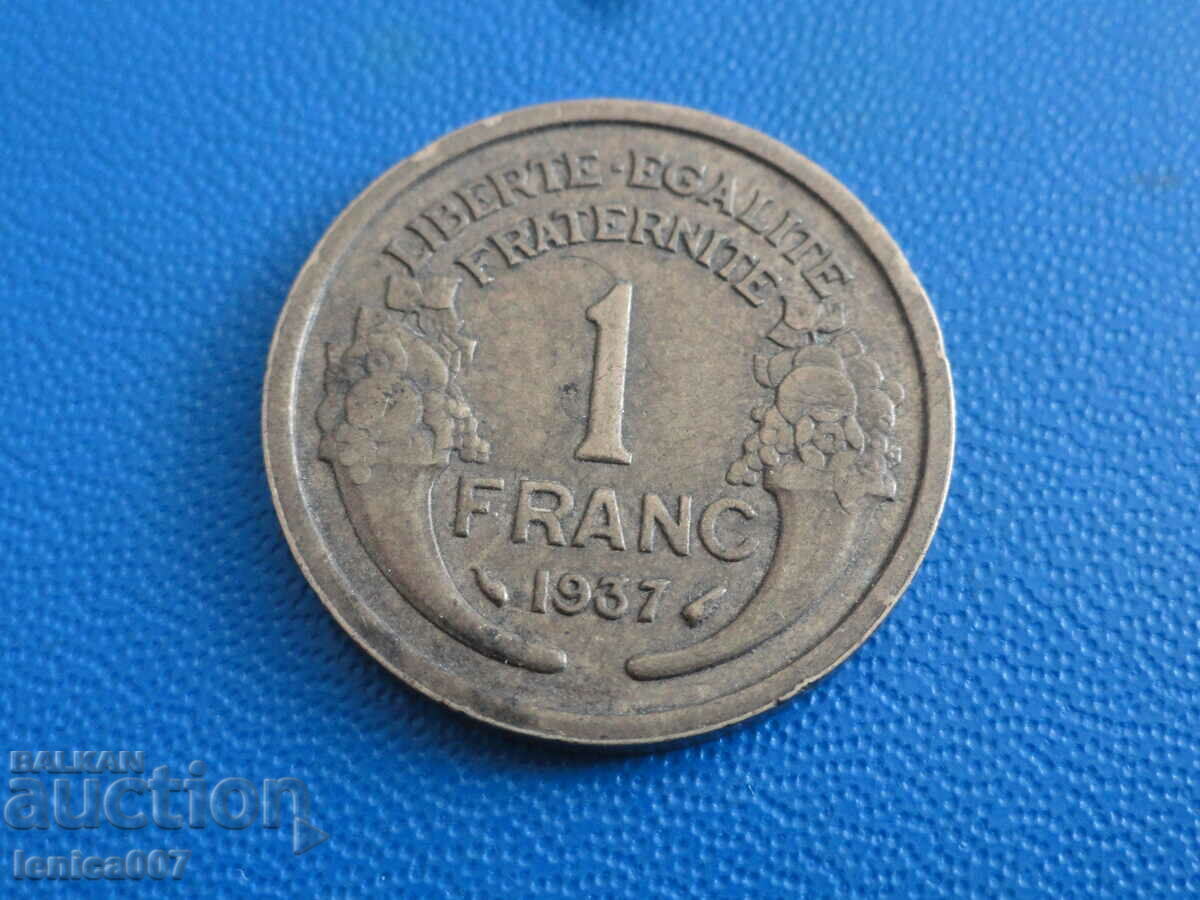 France 1937 - 1 franc - 6