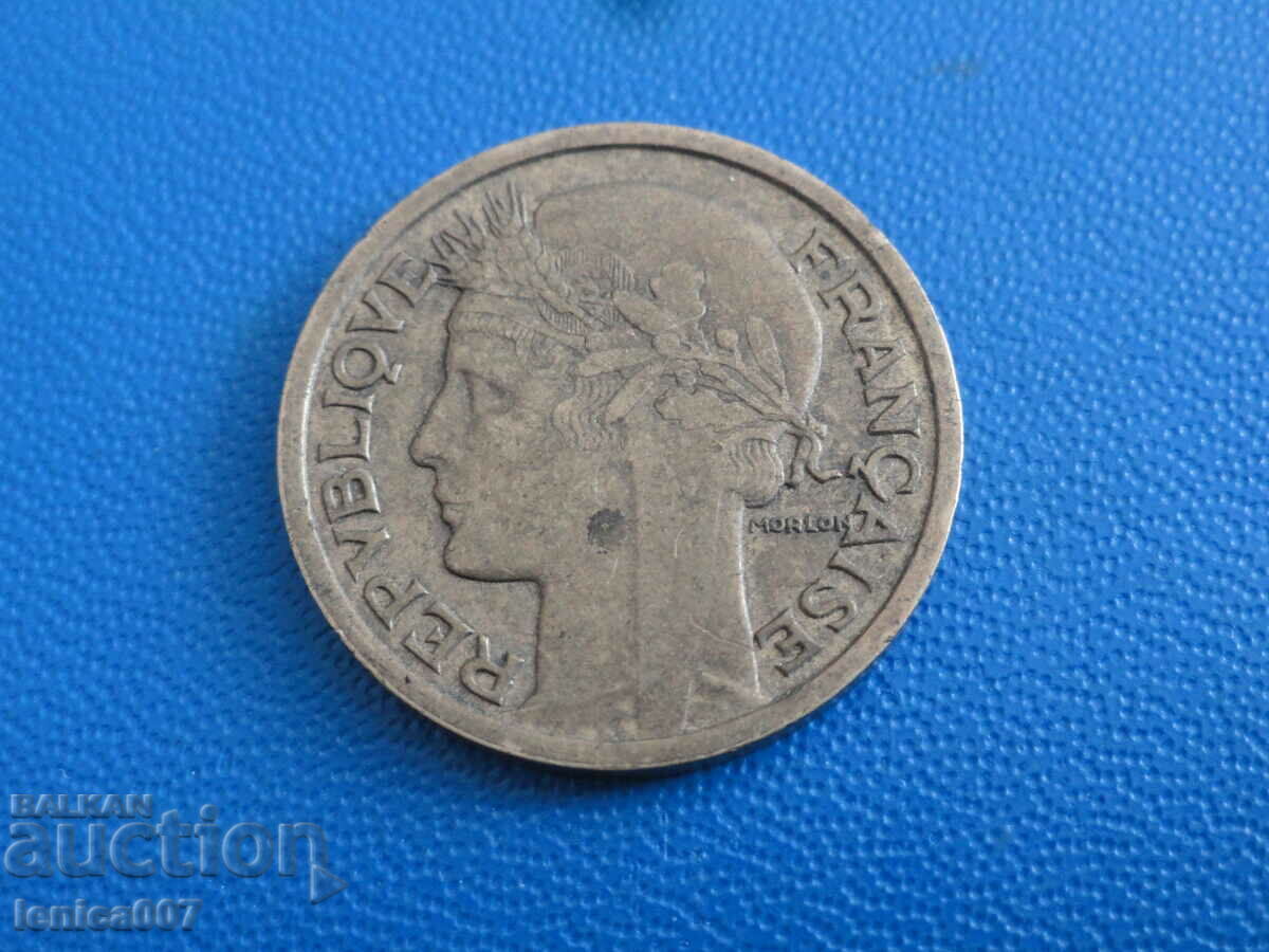 Γαλλία 1937 - 1 φράγκο