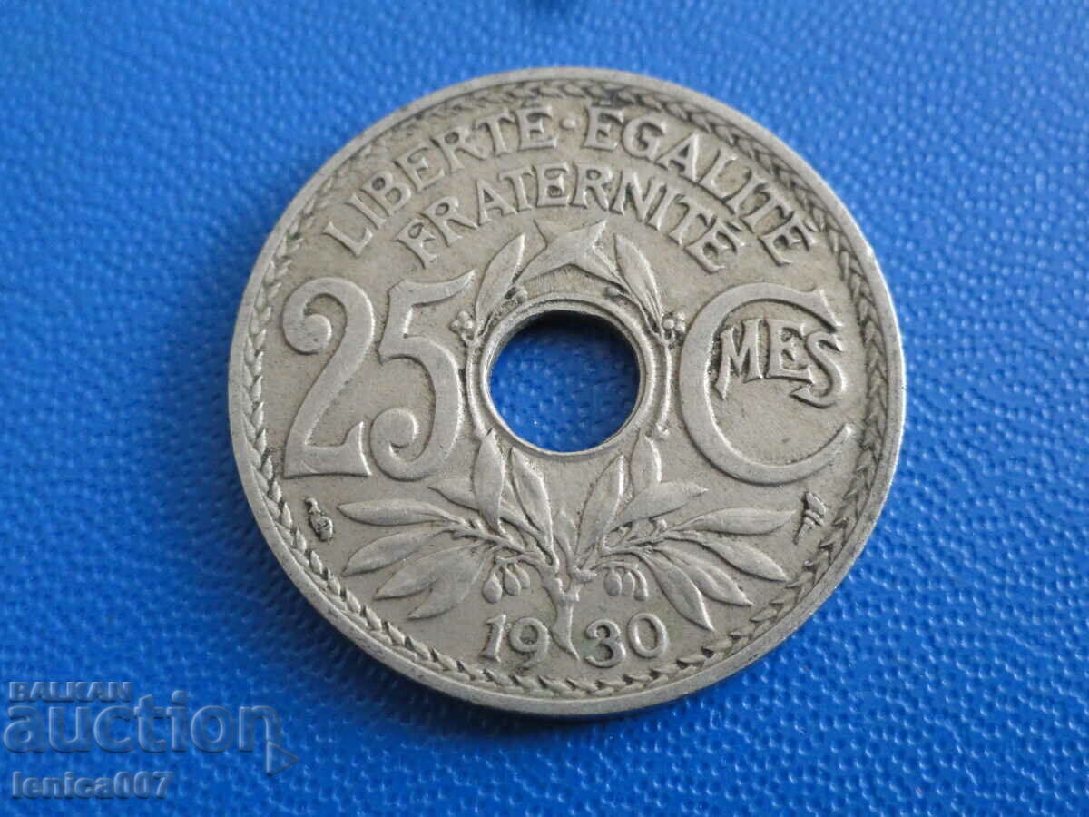 Franța 1930 - 25 de centimetri Franța 1930 - 25 de centimetri