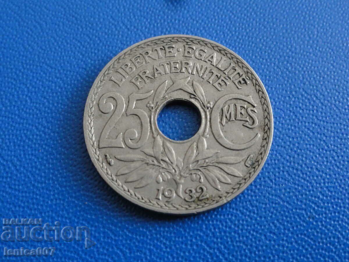 Franța 1932 - 25 de centimetri Franța 1932 - 25 de centimetri