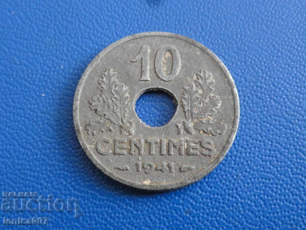 Franta 1941 - 10 centimes - 5 Franta 1941 - 10 centimes - 5