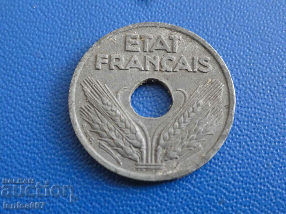 Franta 1941 - 10 centimes - 6 Franta 1941 - 10 centimes - 6