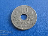 Franta 1941 - 10 centimes