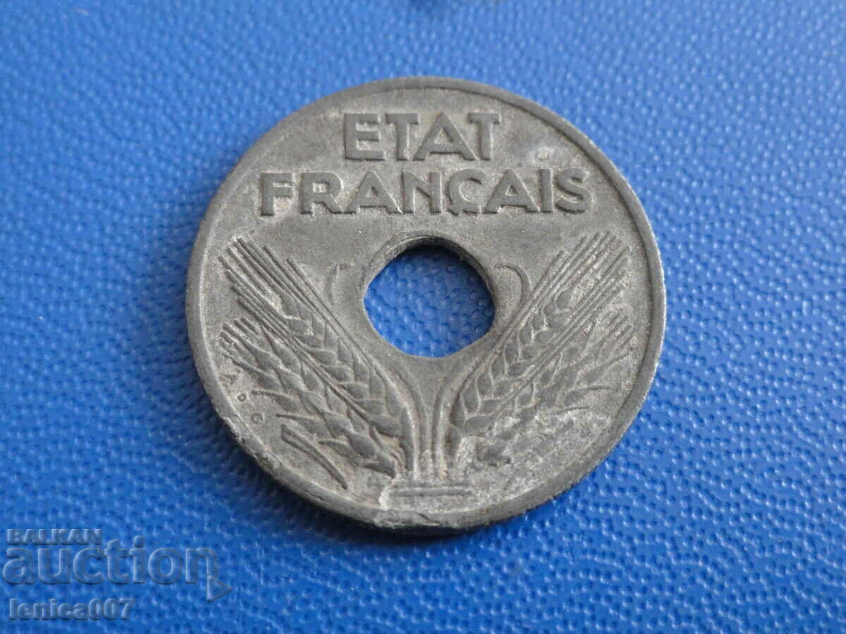Livrarea Franta 1942 - 10 centimes Livrarea Franta 1942 - 10 centimes