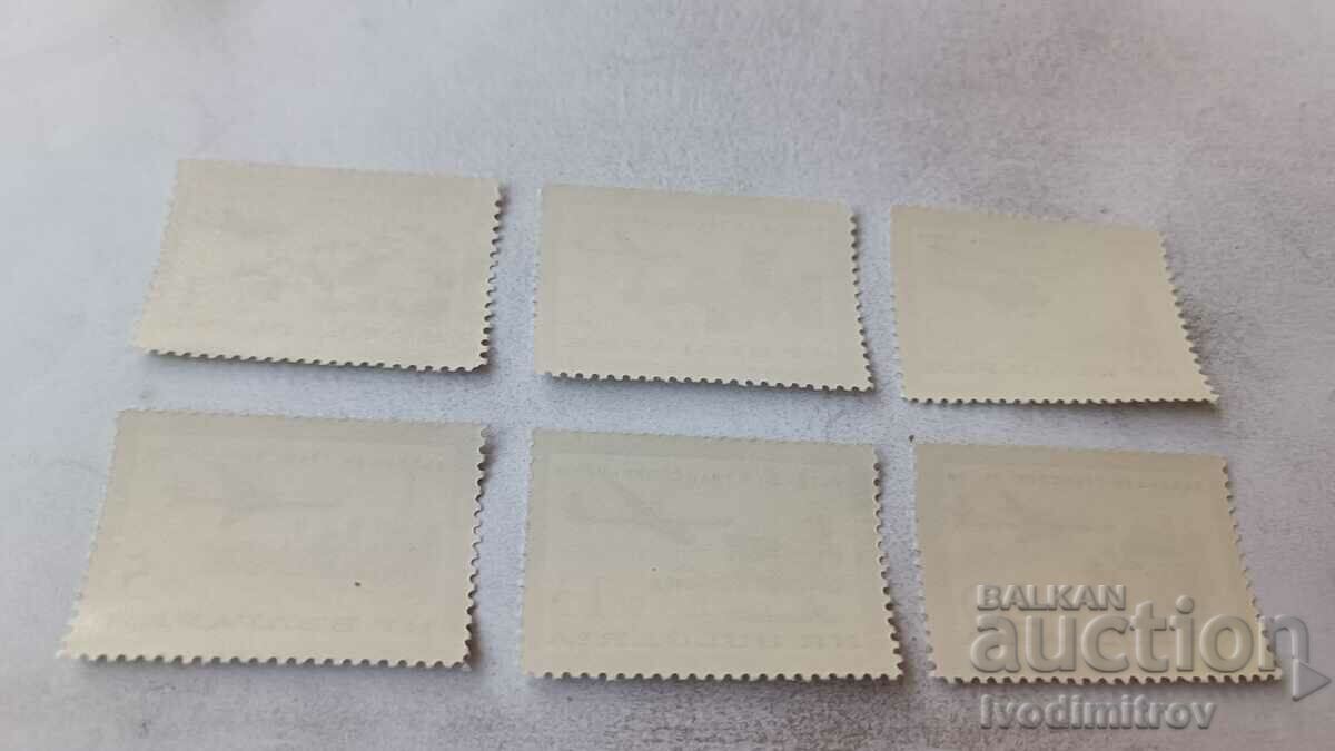 Postage stamps NRB Air Transport 1965 with price 1.65 BGN | € 0.84