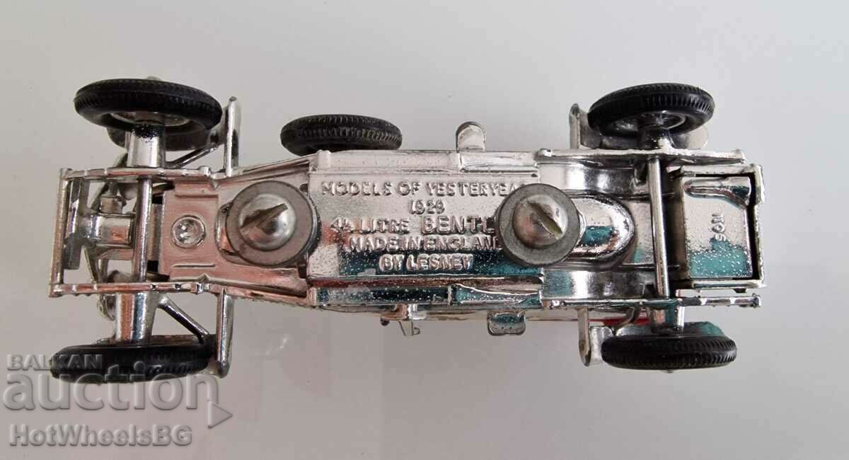 Auction Matchbox No Y-5 B- 1929 4.5 liter Bentley year Auction Matchbox No Y-5 B- 1929 4.5 liter Bentley year
