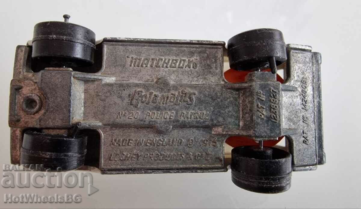 Auction Matchbox No 20 B-Police Patrol "Police" 1975 Auction Matchbox No 20 B-Police Patrol "Police" 1975